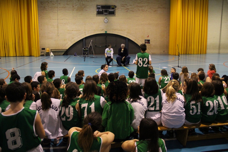 Fernando Romay ha visitado esta mañana el programa +QBasket Salud